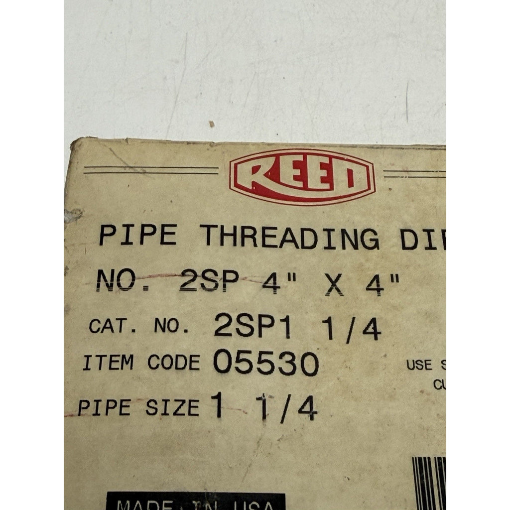 VINTAGE FACTORY SEALED Reed 425p 4" X4" 2SP 1/4" code 05530 1 1/4" NPT