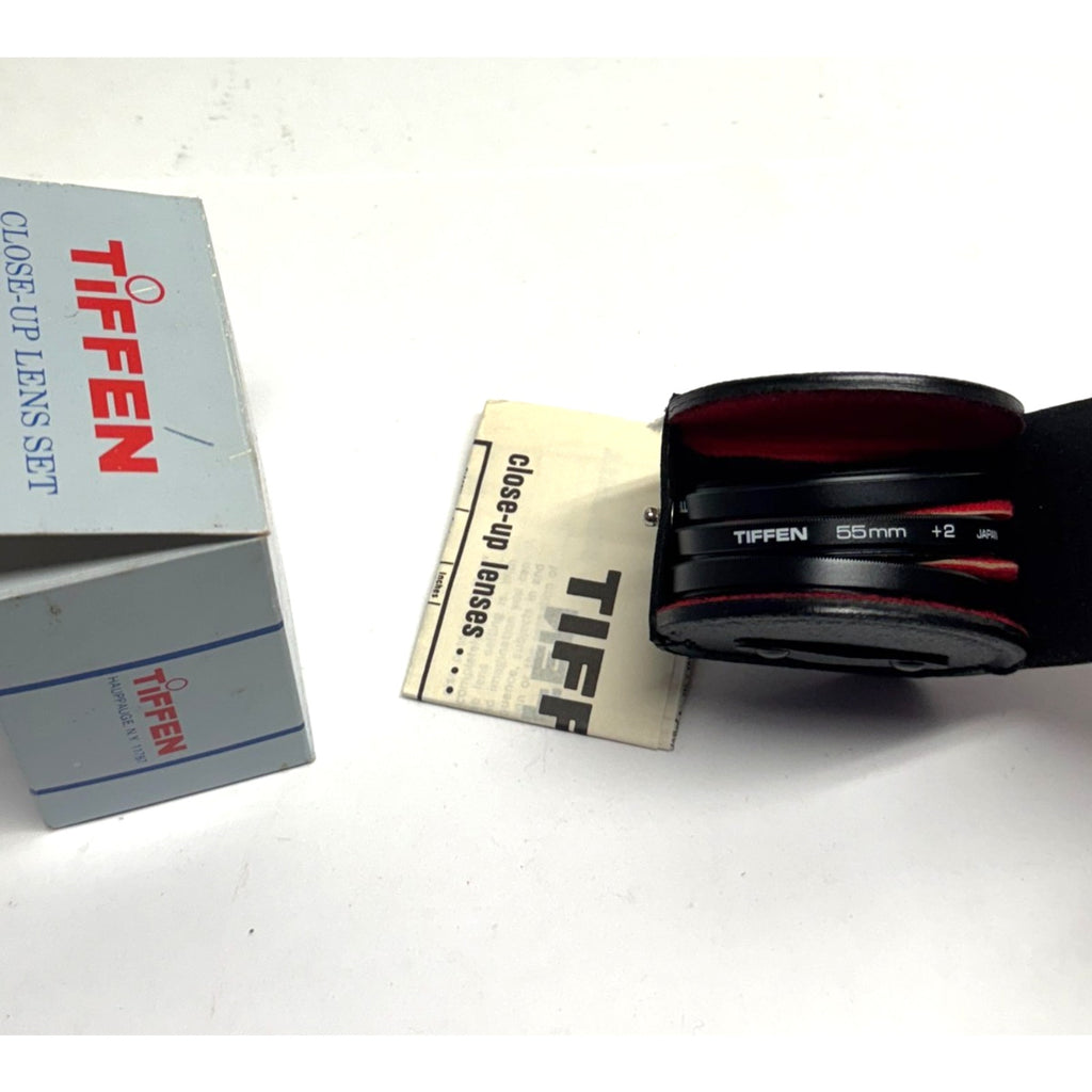 Vintage Close-Up Lens Set 58mm +1, +2, +4 in Original Box