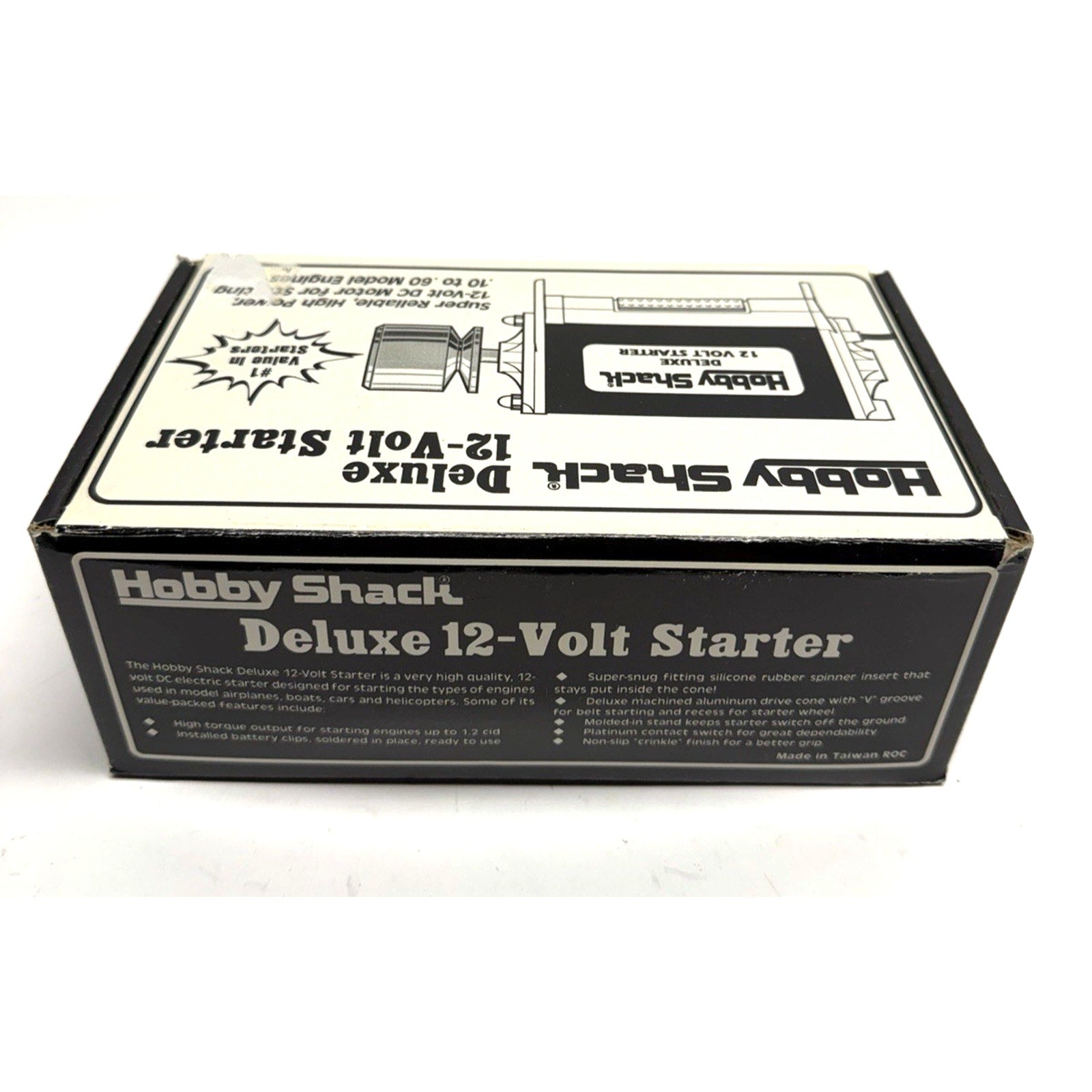 NEW Hobby Shack Deluxe 12 Volt Starter for REMOTE CONTROL CARS and AIRPLANES