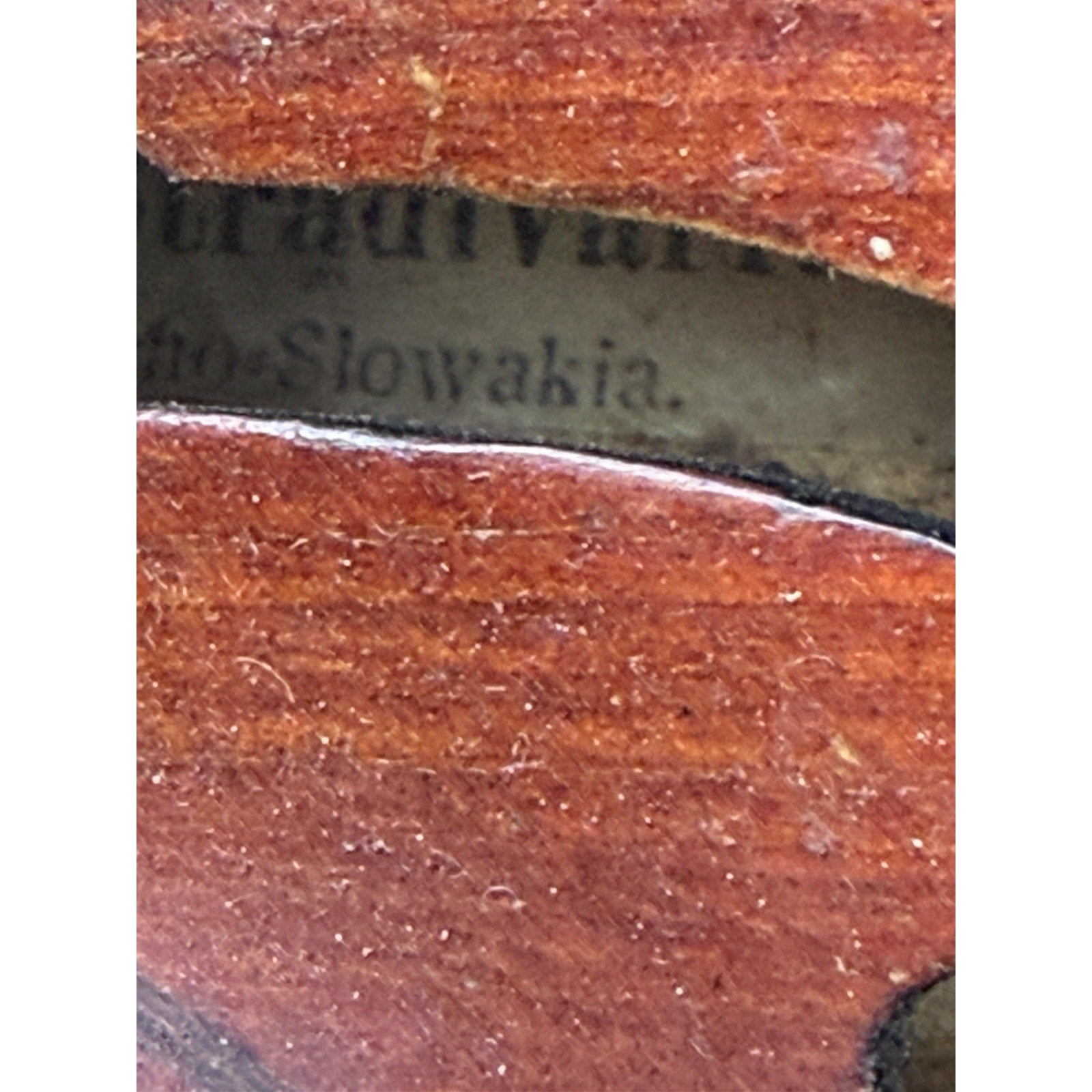 VINTAGE Violin Copy of Antonius Stradivarius Size 4/4 Made in Czechoslovakia