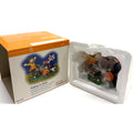 VTG NEW Dept 56 Bobbing For Apples 55185 Halloween Snow Village Ceramic Figurine
