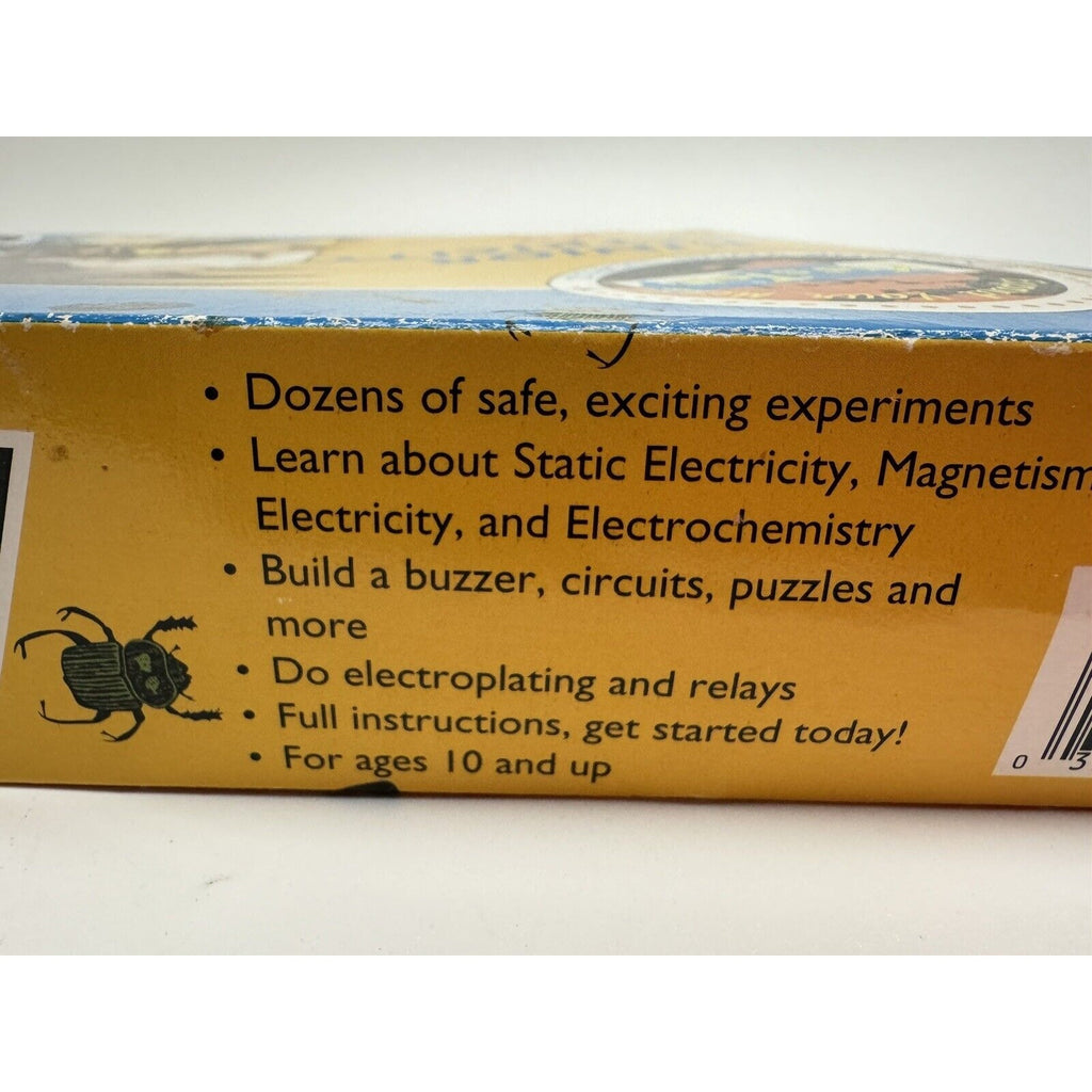 Vintage SEALED NEW Kid's Tek Junior Scientist Electricity Lab Kit. Item No. 211