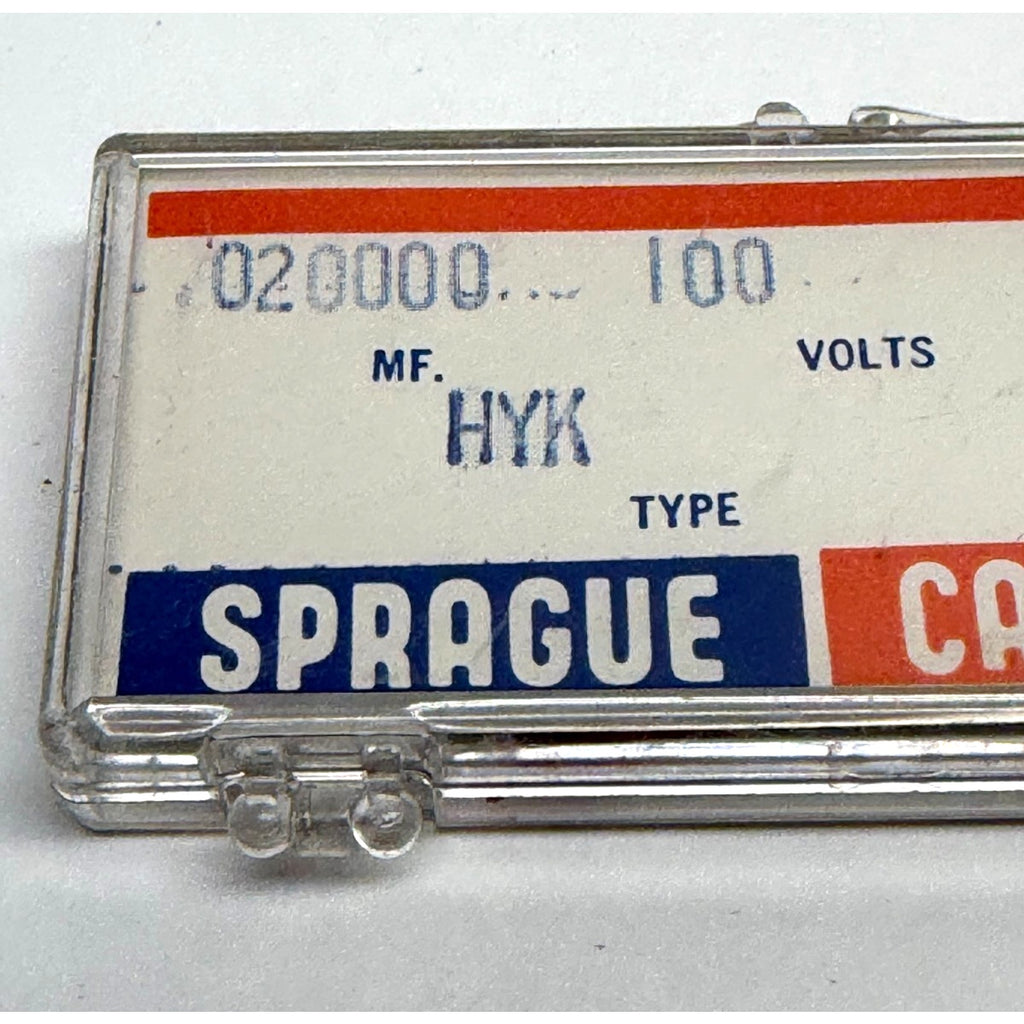Vintage Sprague TG-S20 HYK Ceramic Disc Capacitor 0.02uF 100V NOS