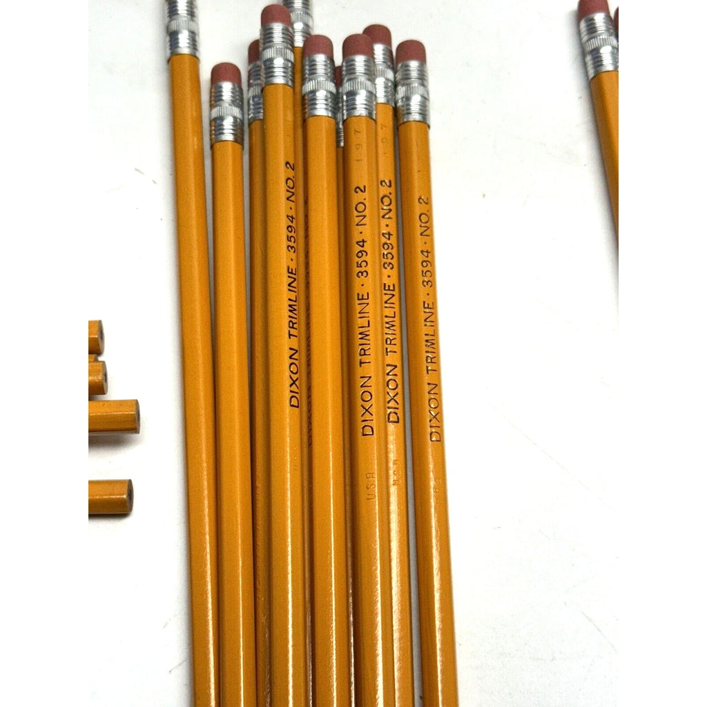 VINTAGE Jospeh Dixon Trimline No 2 #3594 Pencils [88ct] Made in the USA