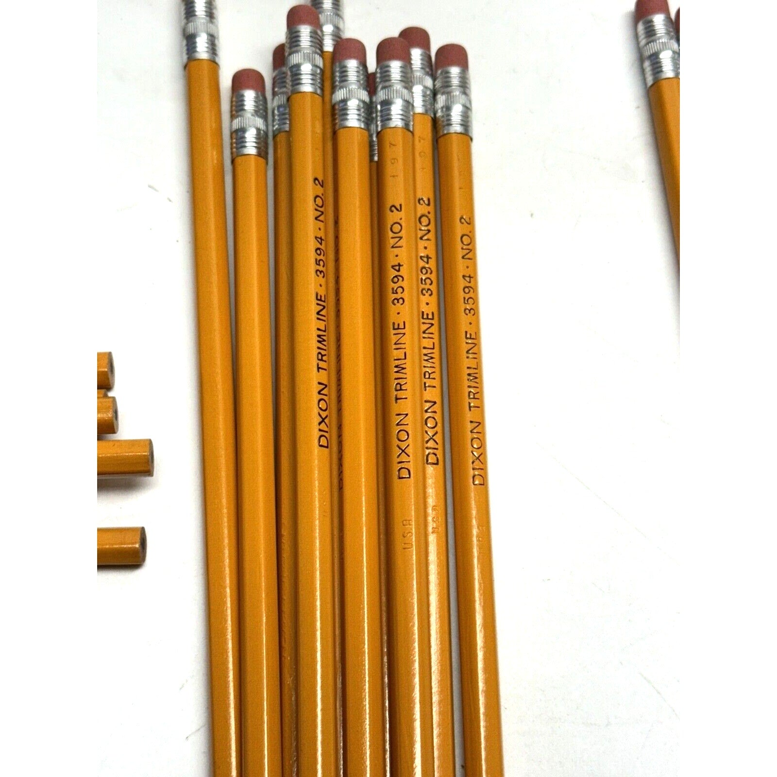 VINTAGE Jospeh Dixon Trimline No 2 #3594 Pencils [88ct] Made in the USA