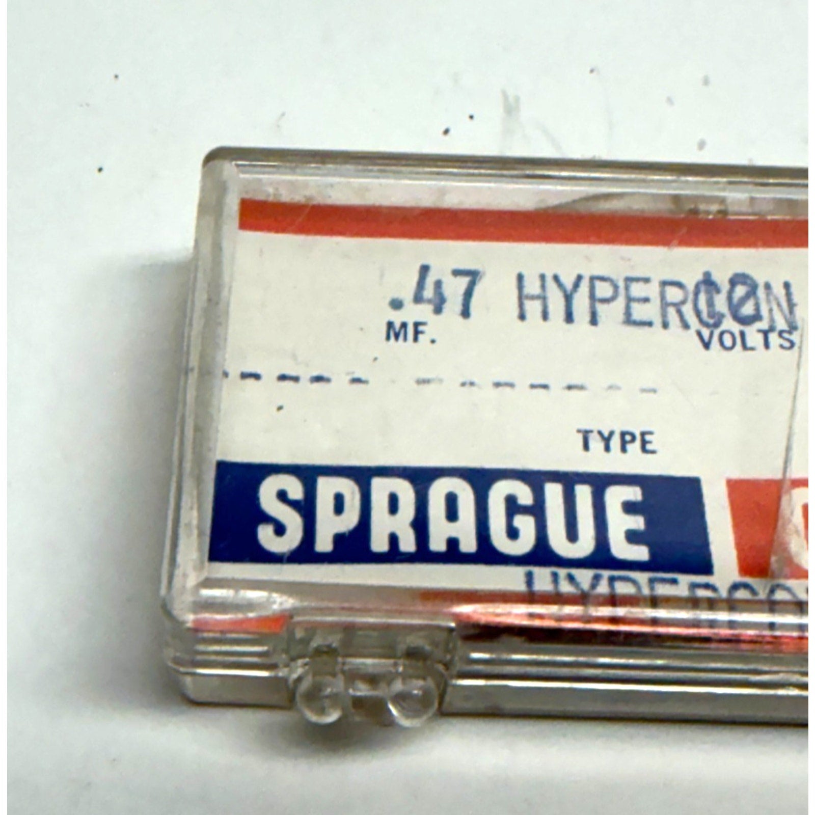 Vintage Sprague .47 MF Hypercon Capacitor HY-380 NOS Cera-Mite
