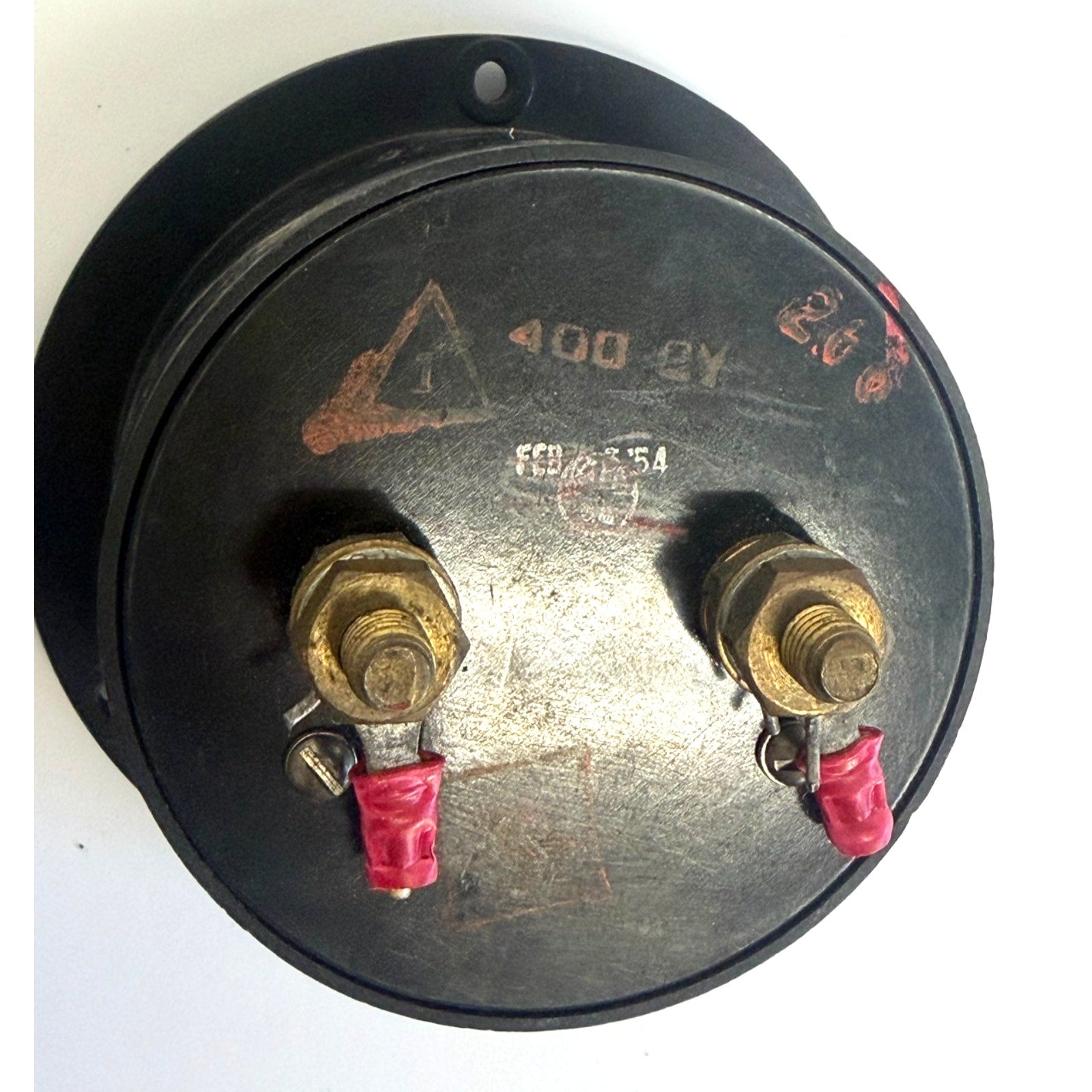 Vintage Burlington Model 432 AC Amperes Panel Meter 1A FS MR35W001AFAA Tested