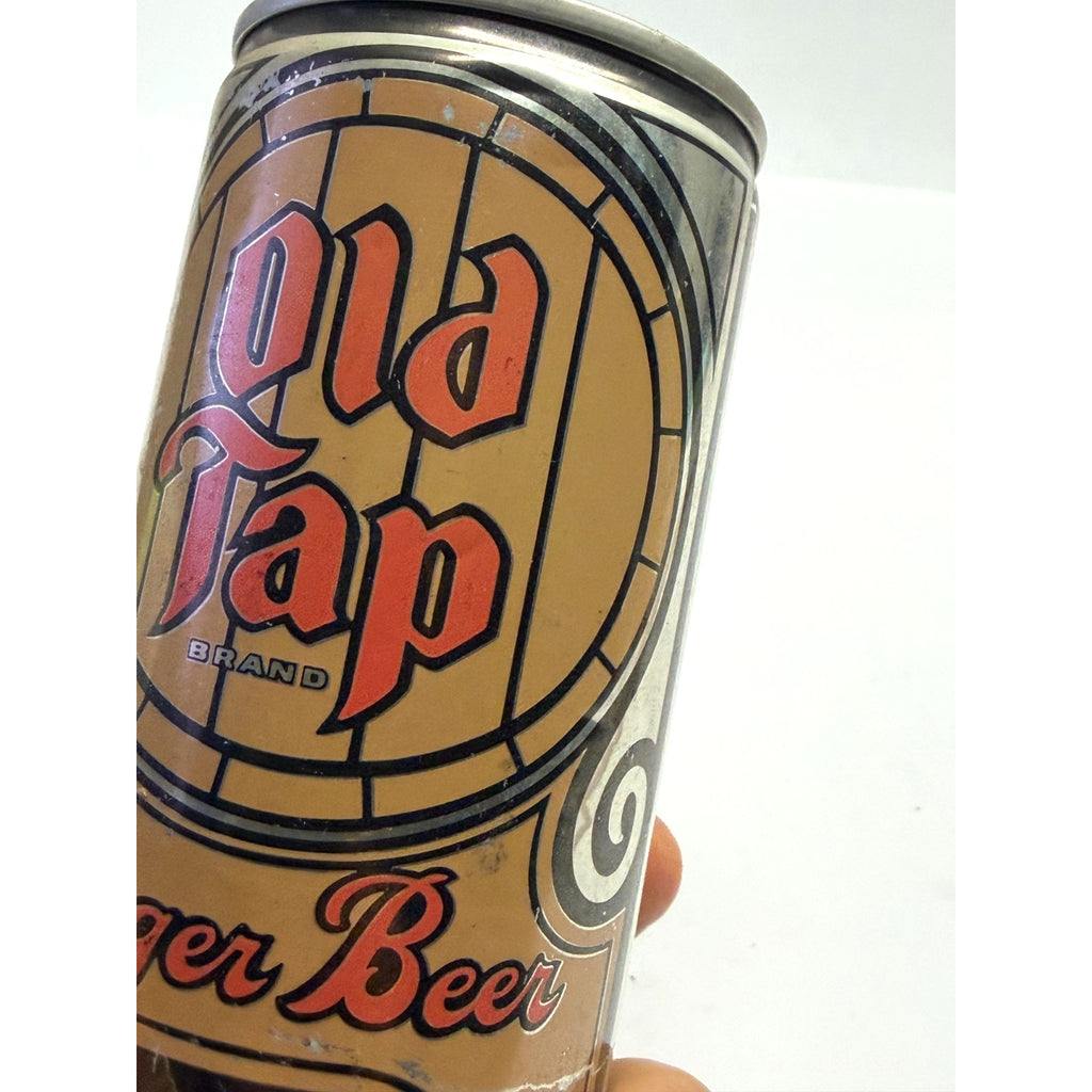 Vintage Old Tap Lager Beer - Pull Tab Can. Pabst Brewing