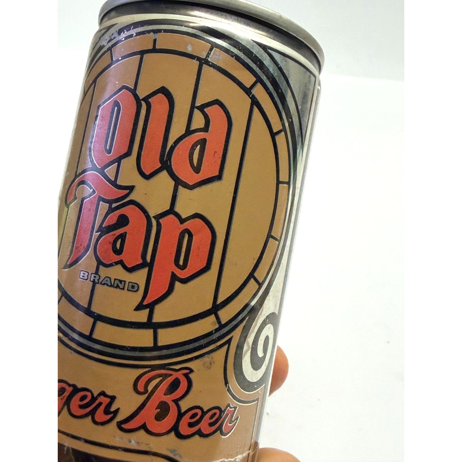 Vintage Old Tap Lager Beer - Pull Tab Can. Pabst Brewing