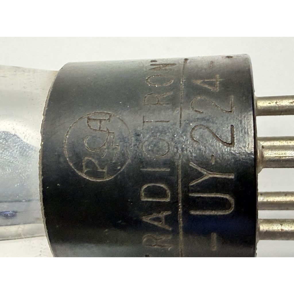 Vintage RCA Radiotron UY224 Tetrode Mesh Valve Tube Made in USA Works!