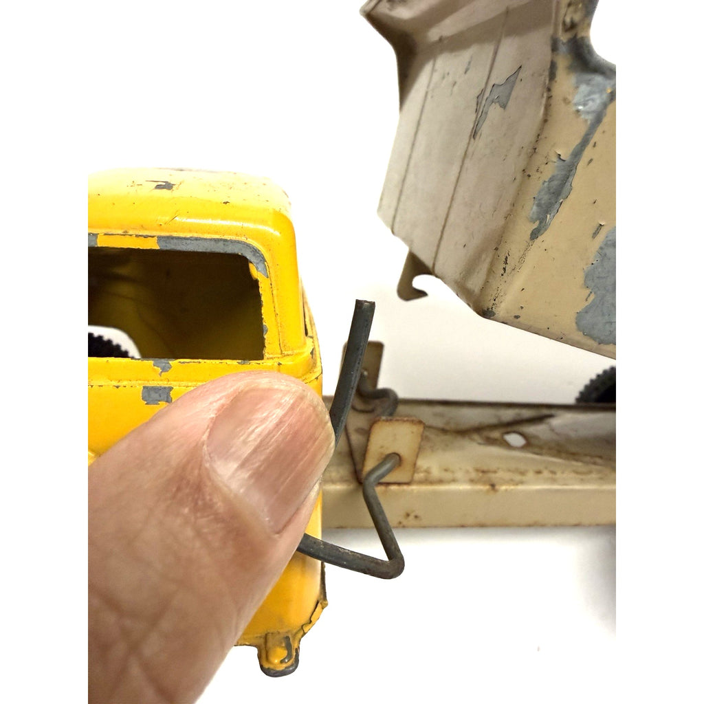 Vintage 1950s Buddy L Sand & Stone Dump Truck Pressed Steel