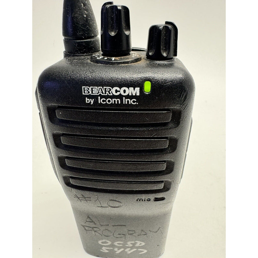 VINTAGE BEARCOM BY ICOM INC Two-Handheld Radio - POWER ON