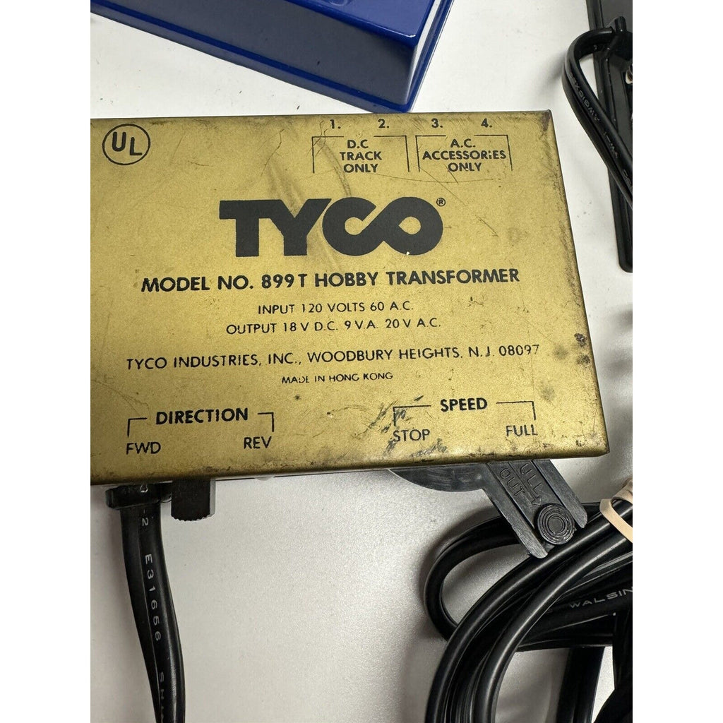 VINTAGE LOT OF 5 Train Hobby Transformer Bachmann 6605, Tyco PAK 1, Tyco 899T