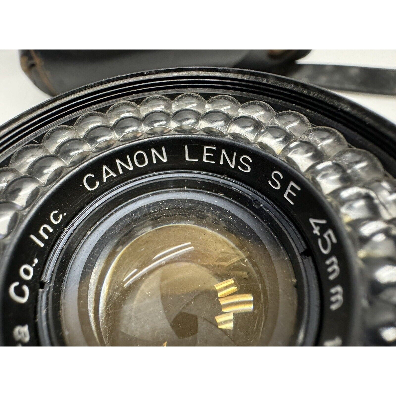 VINTAGE Canon Canonet 35mm Silver Point & Shoot Film Camera Made in JAPAN