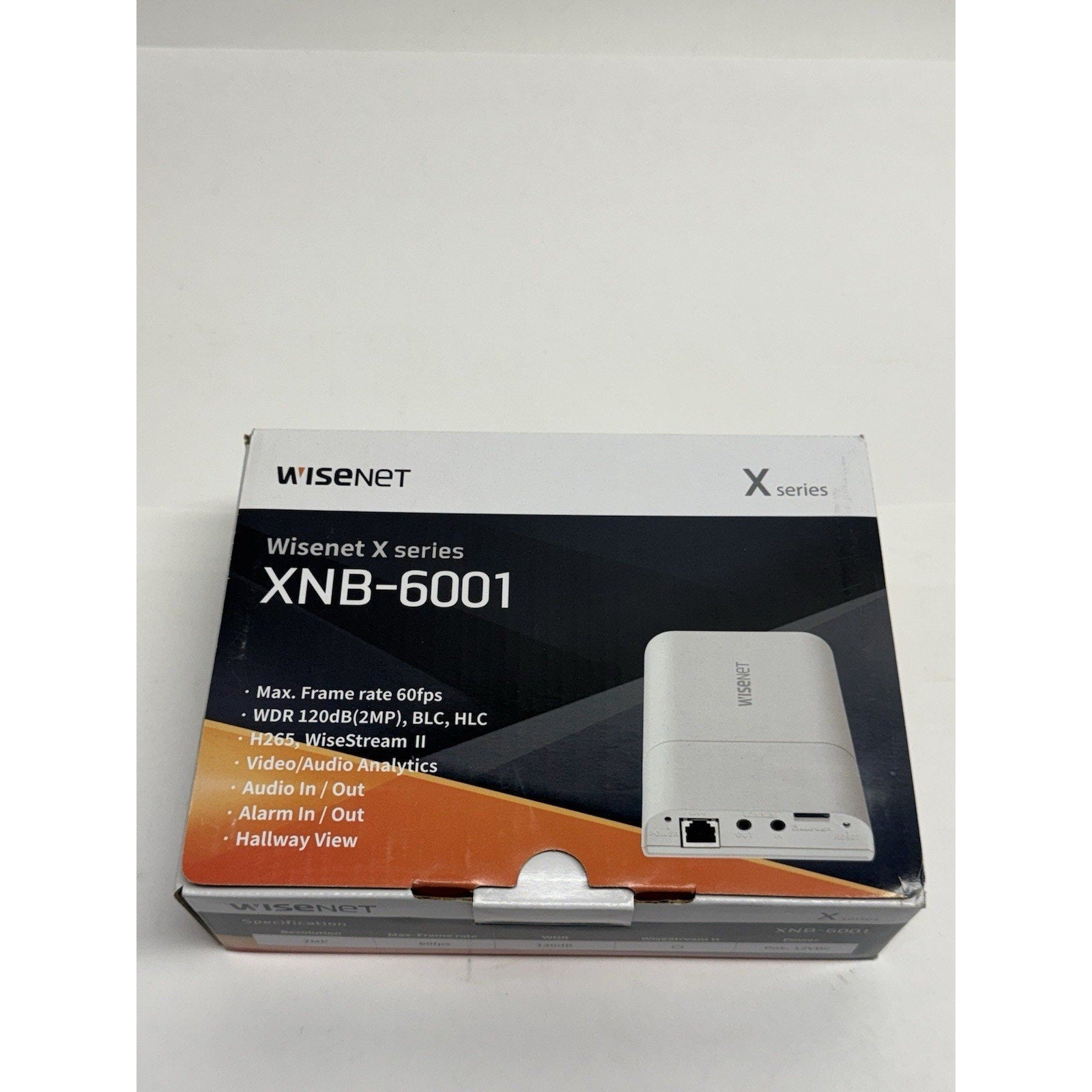 SEALED NEW HANWHA WISENET X SERIES XNB-6001 XNB-H6240A NETWORK CAMERA