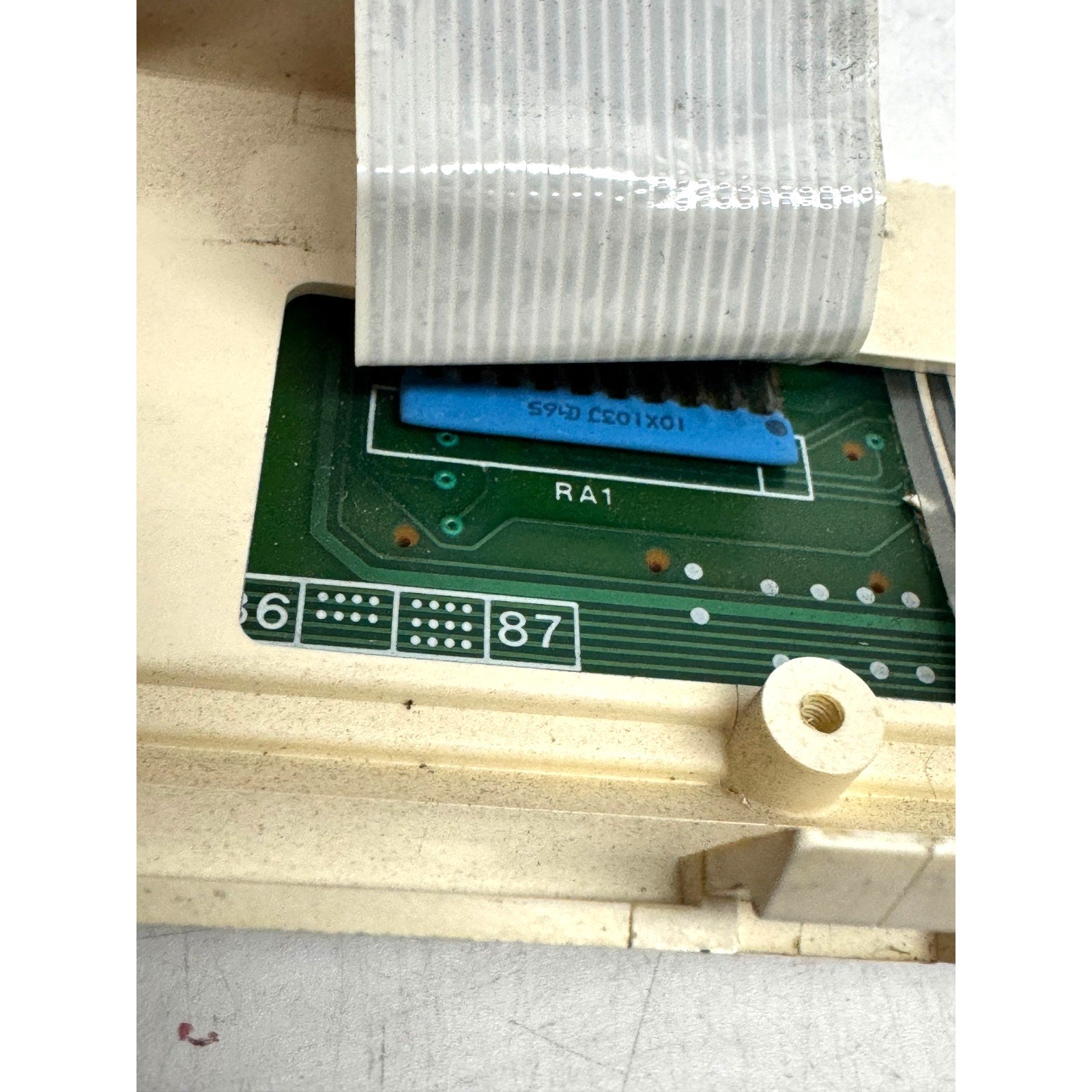 Vintage Brother KH-930 Control Panel For Parts Only (There is a Broken Part)