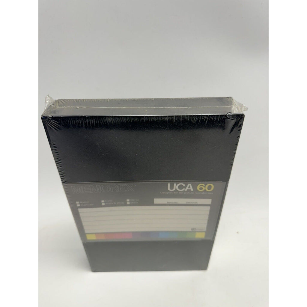 VINTAGE SEALED Memorex Q2HD Video Cassette Tape Cartridge UCA 60 U-Matic HD