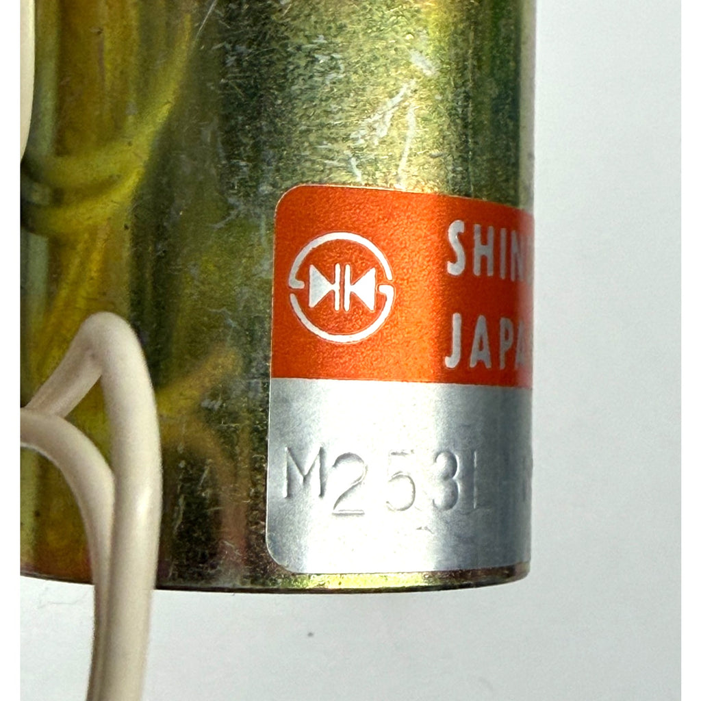Vintage Shindengen M253L-6V DC Solenoid Japan - 6V Push-Pull Linear Actuator
