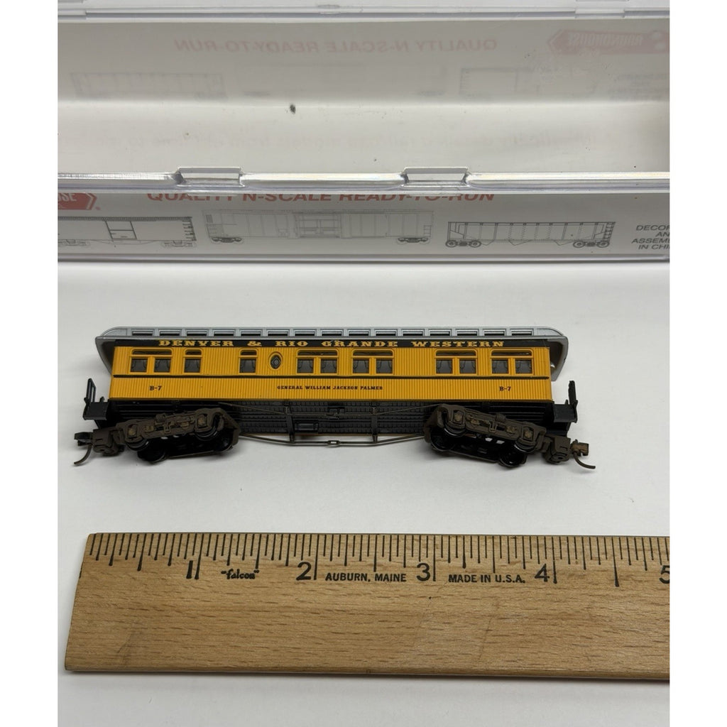 Vintage NOS N Roundhouse 85404 34' Overton Business D&RGW