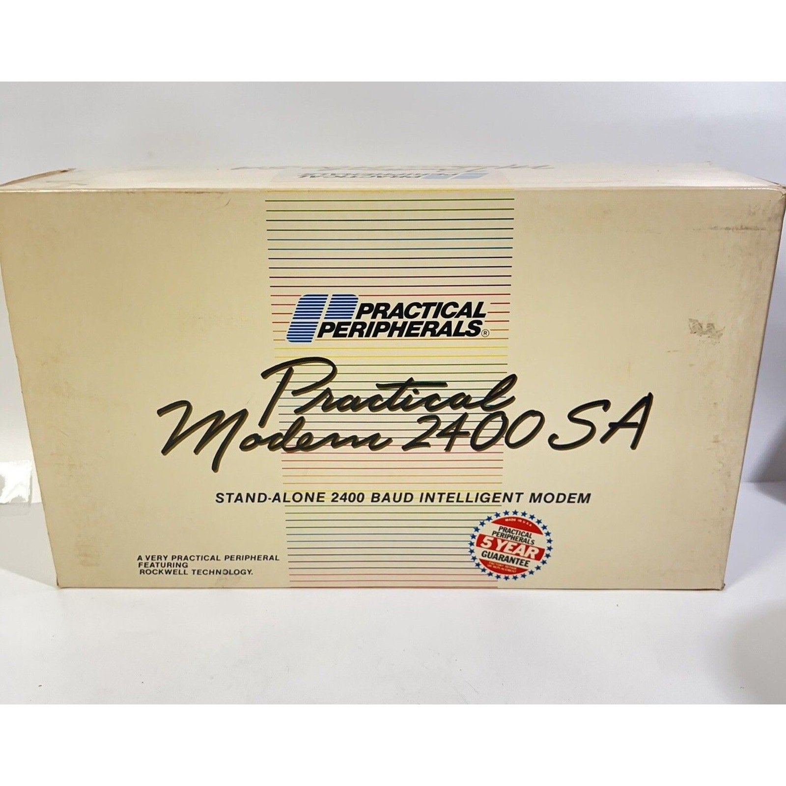 VINTAGE "RARE" SEALED PACKAGE 2400SA Mini Modem Practical Peripherals 2400 SA