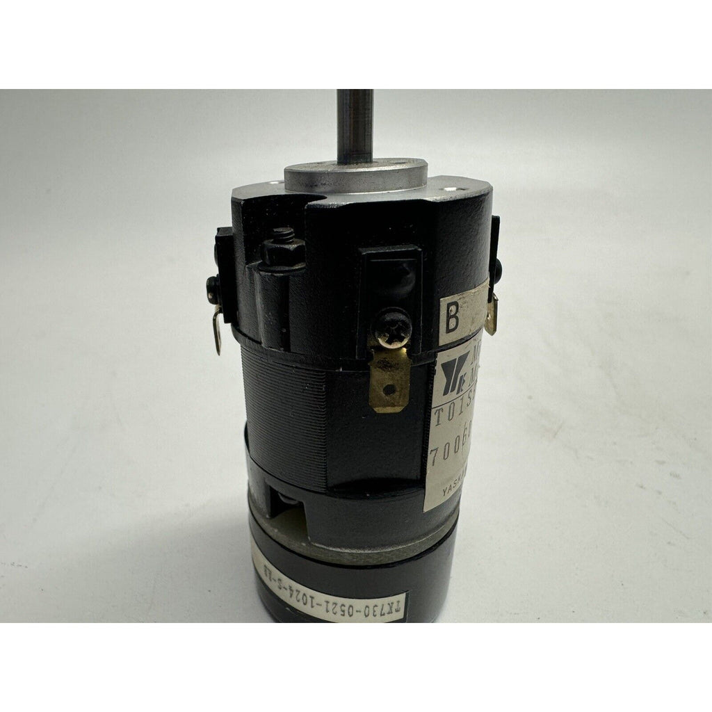 VINTAGE Yaskawa Electric Minertia Motor Mini Series T01SB4 700607 Made in Japan