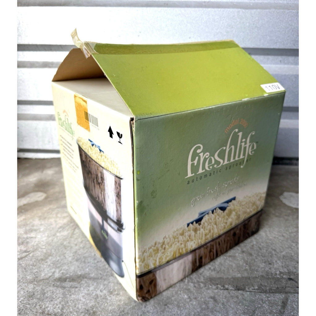 VINTAGE SEALED Tribest Freshlife Automatic Sprouter Model 2000 Fresh Sprouts