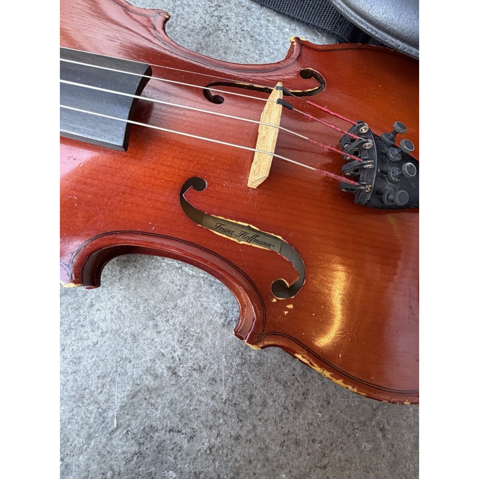 VINTAGE 2001 FRANZ HOFFMANN Etude 1/2 VIOLIN w/Bow and Case