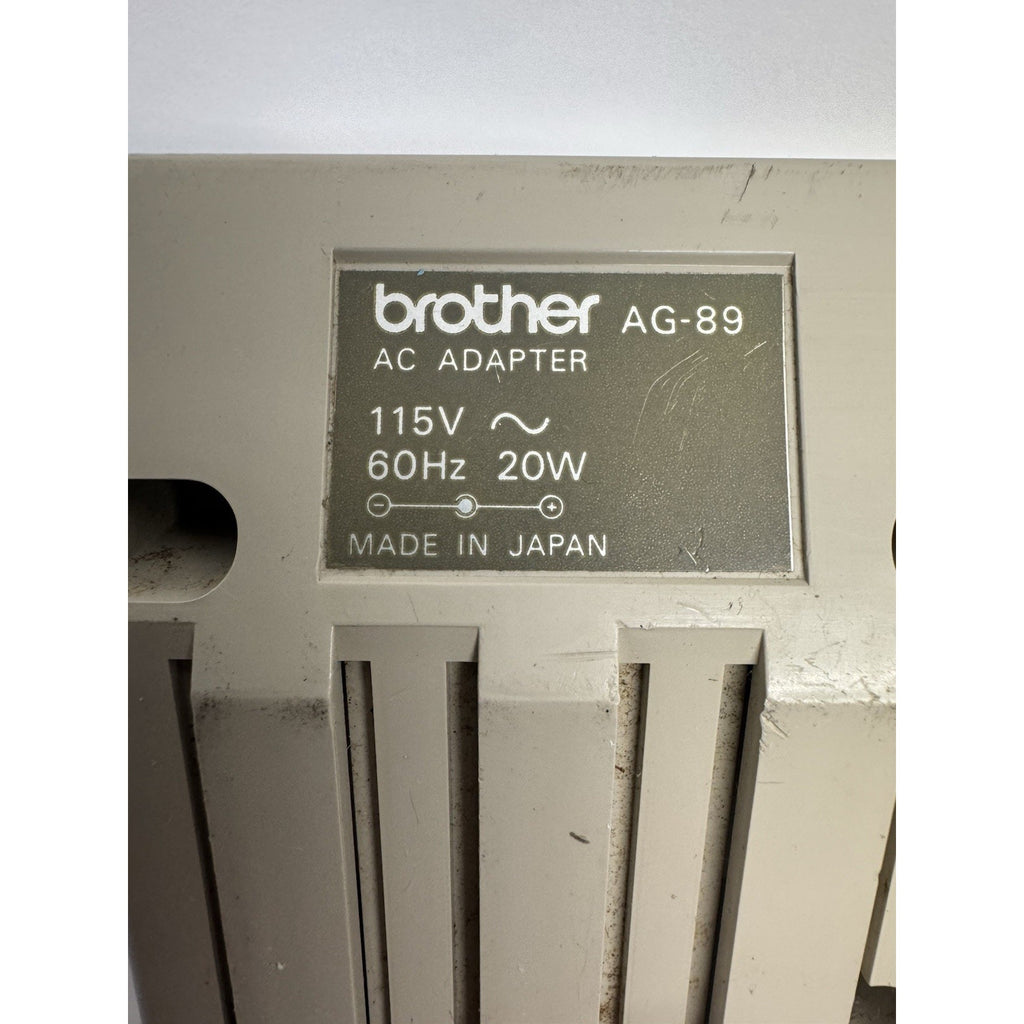 VINTAGE AG-89 Brother Knitking POWER SUPPLY For Compuknit III