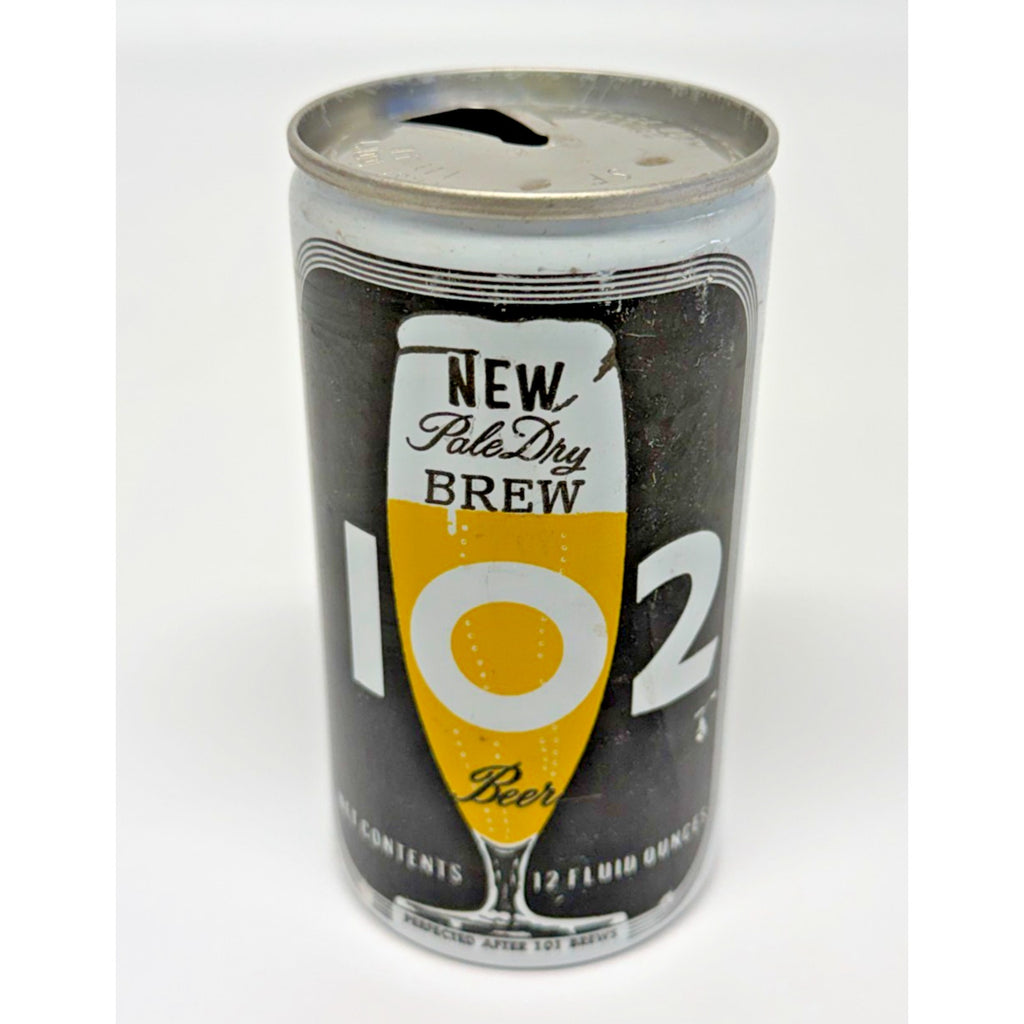 Vintage Pale Dry Brew 102 Beer Pull Top Beer Can General Brewing Company