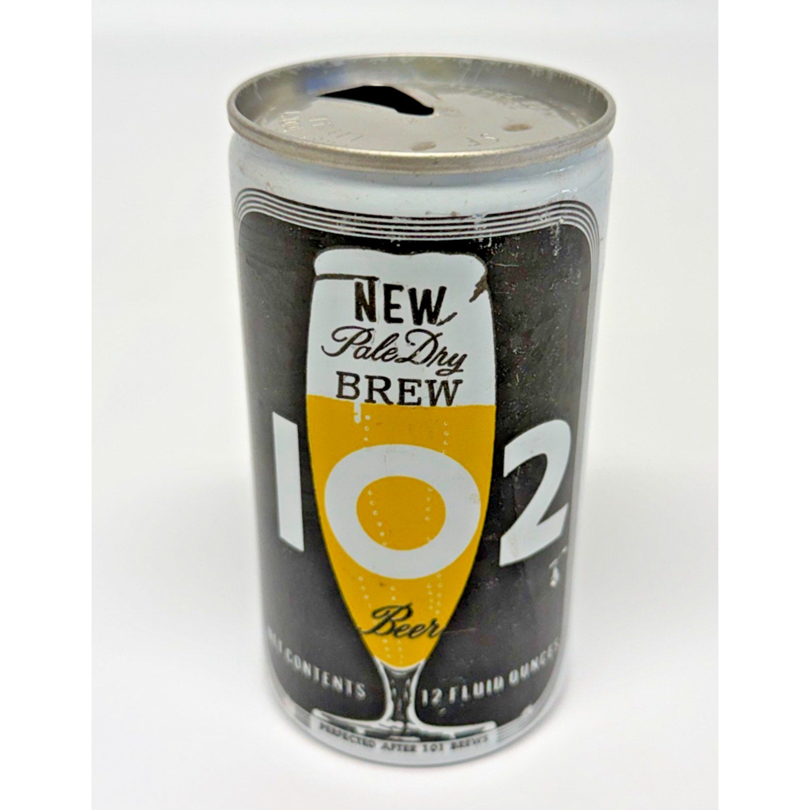 Vintage Pale Dry Brew 102 Beer Pull Top Beer Can General Brewing Company