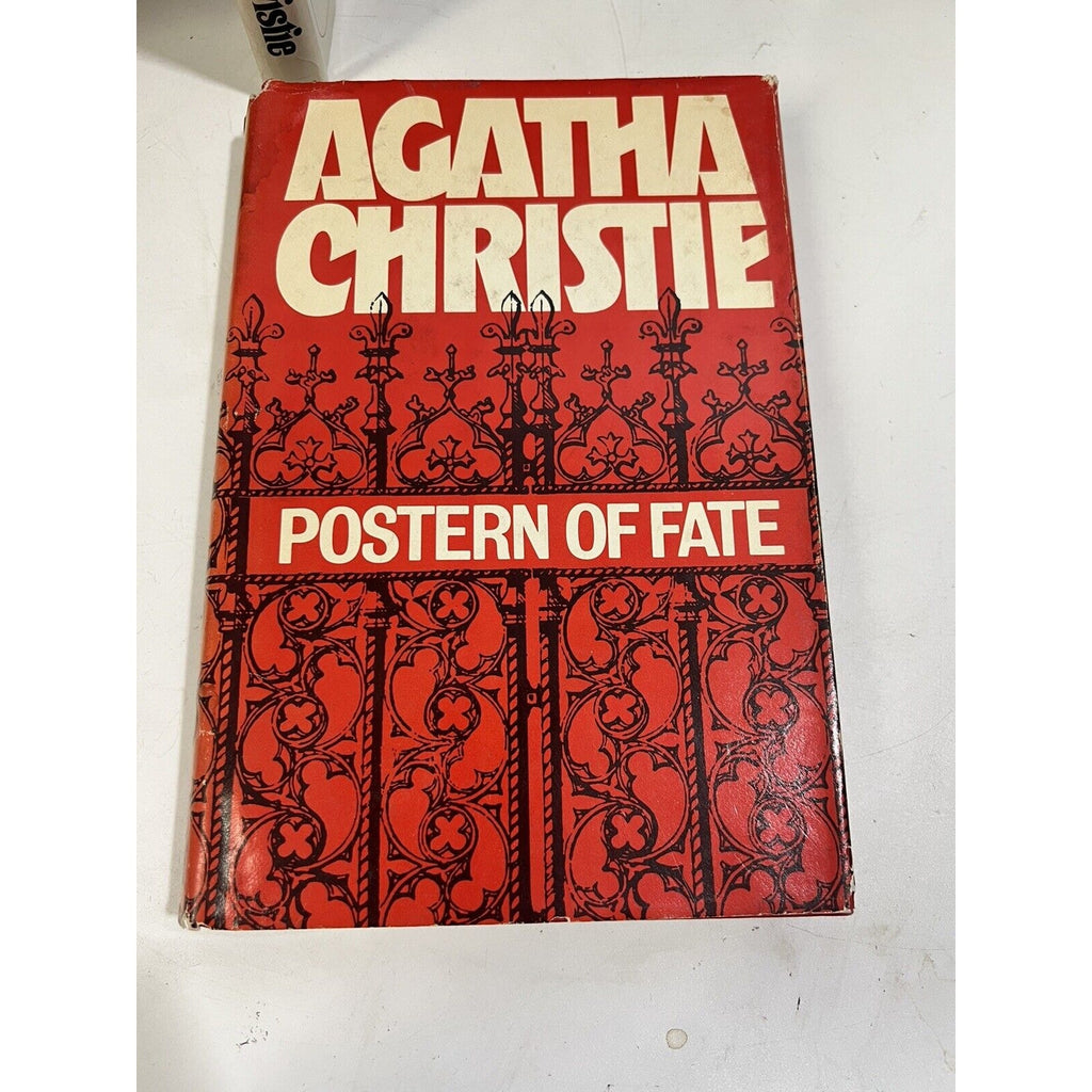 LOT 10 VINTAGE Mystery Books Hard Cover Agatha Christie, David Harper, MacDonal