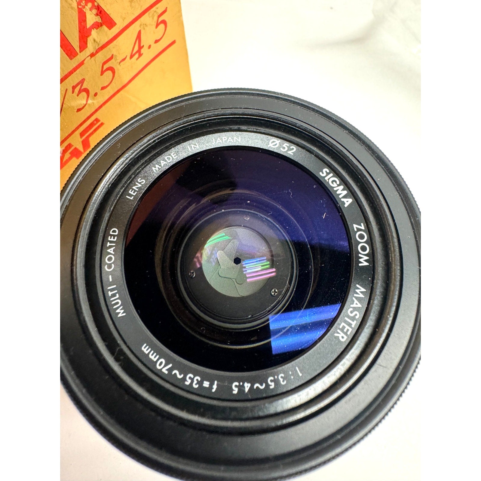 Vintage Sigma Zoom Master AF 35-70mm F/3.5-4.5 MC Lens