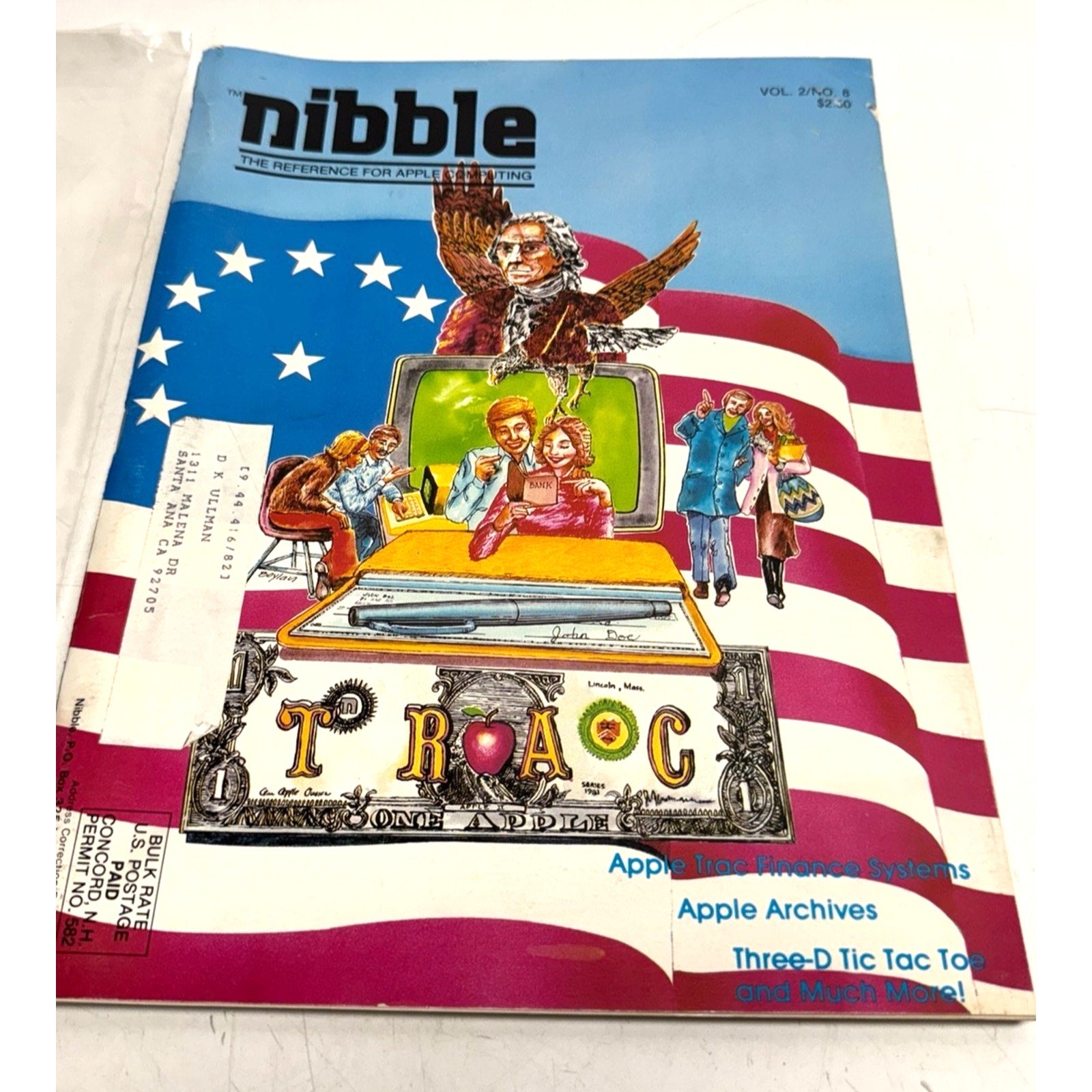 VTG Nibble Volume 02 No 08 Apple Mac Computer Programs