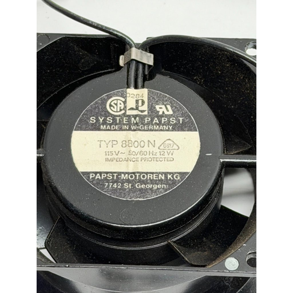 Vintage Papst TYP 8800 N Fan Made in Germany