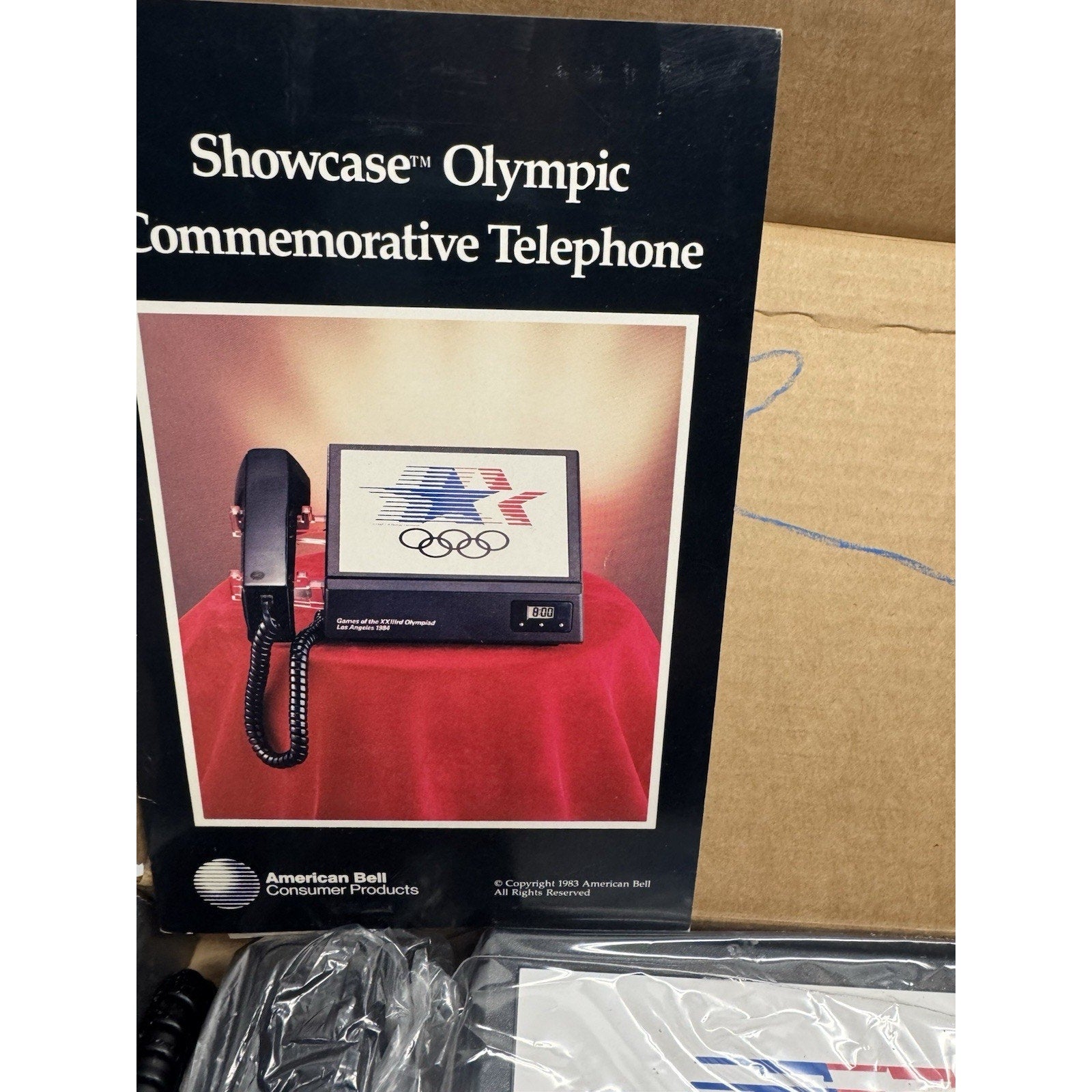 Vintage NOS AT&T Olympic Commemorative Telephone 1984 23rd Los Angeles Landline