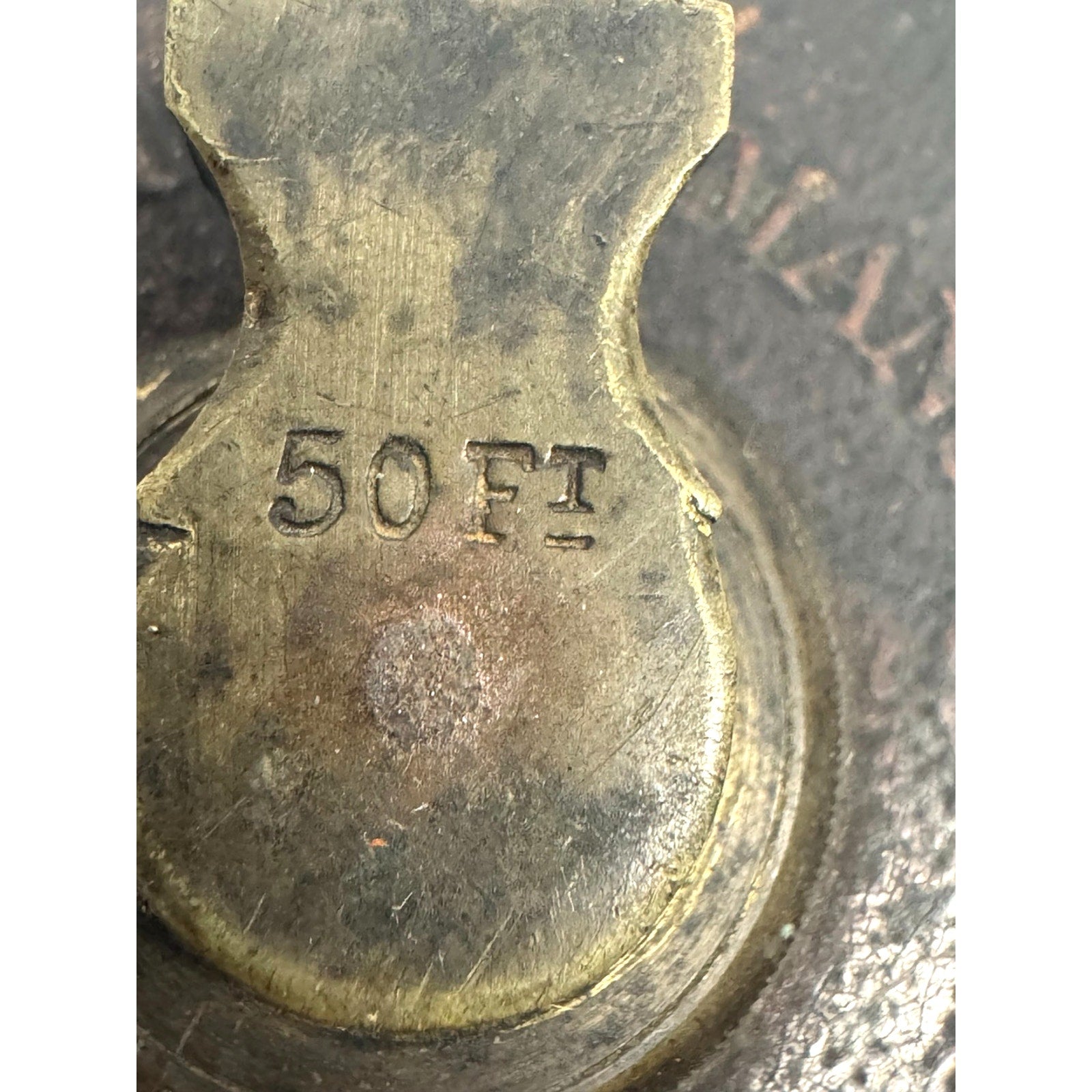 Vintage Measuring Tape In Leather Case Piccolo KEUFFEL & ESSER CO NEWYORK 50ft