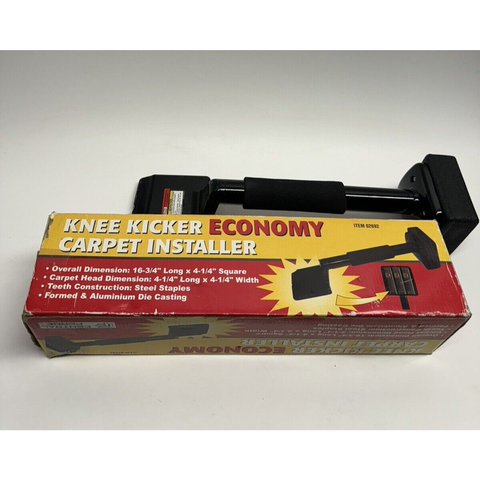 VINTAGE NOS Finch & McLay KNEE KICKER CARPET INSTALLER Model 2692