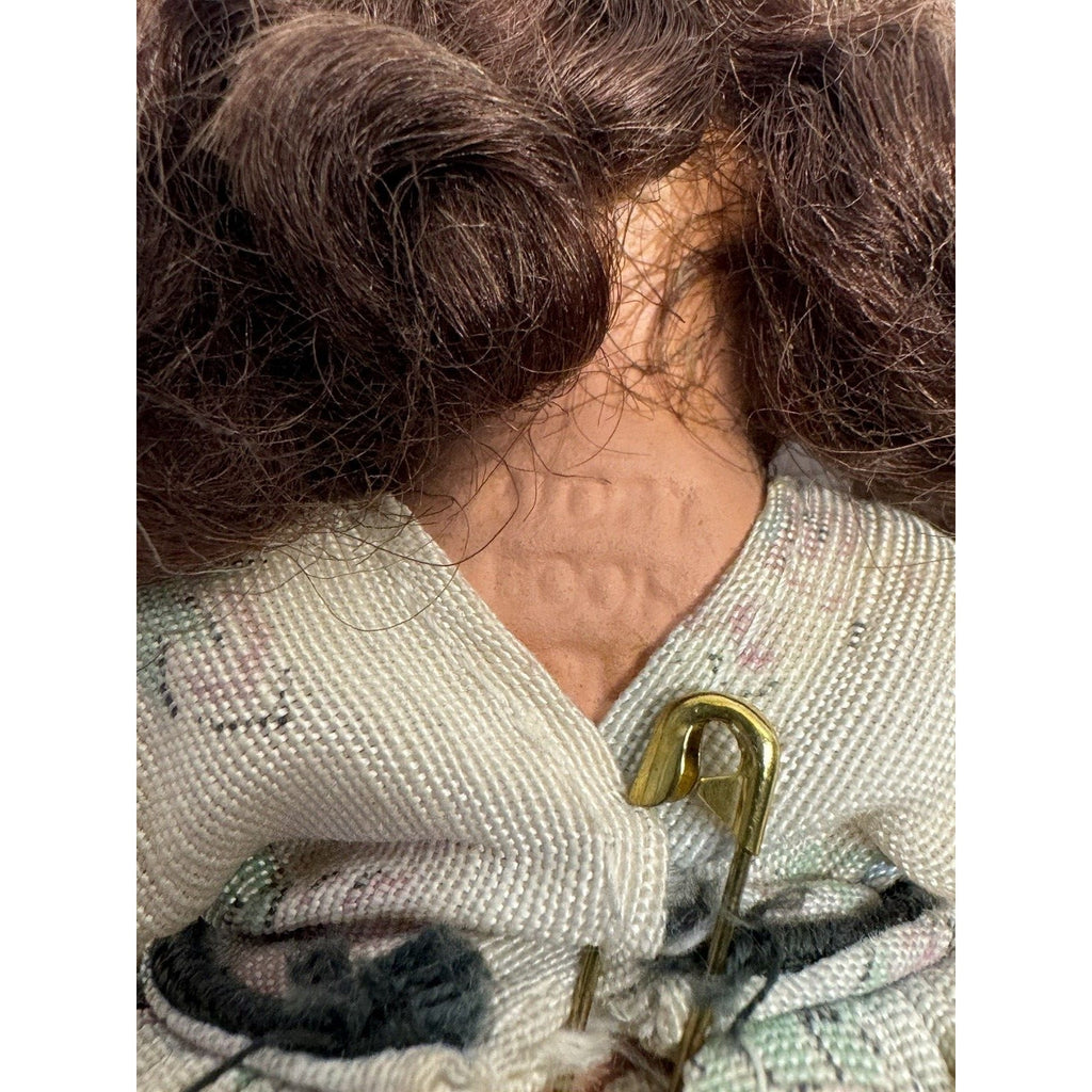 Vintage 1950s Nancy Ann Story Book Bisque Doll 5.5" Brown Hair