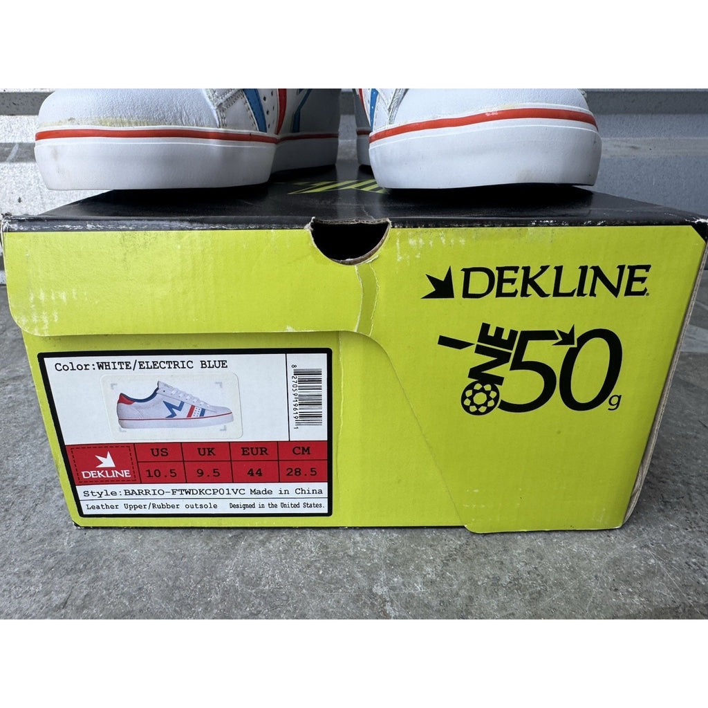 Vintage NIB 2006 DEKLINE BARRIO Men's SIZE 10.5 Sneakers Skateboard Shoes
