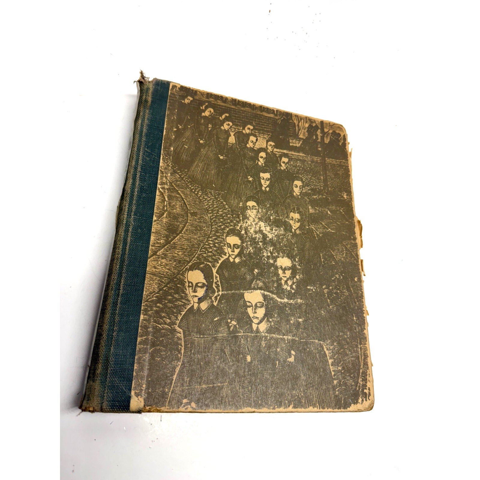 Vtg Jane Eyre-Charlotte Bronte 1943 Random House Edition Eichenberg Engravings