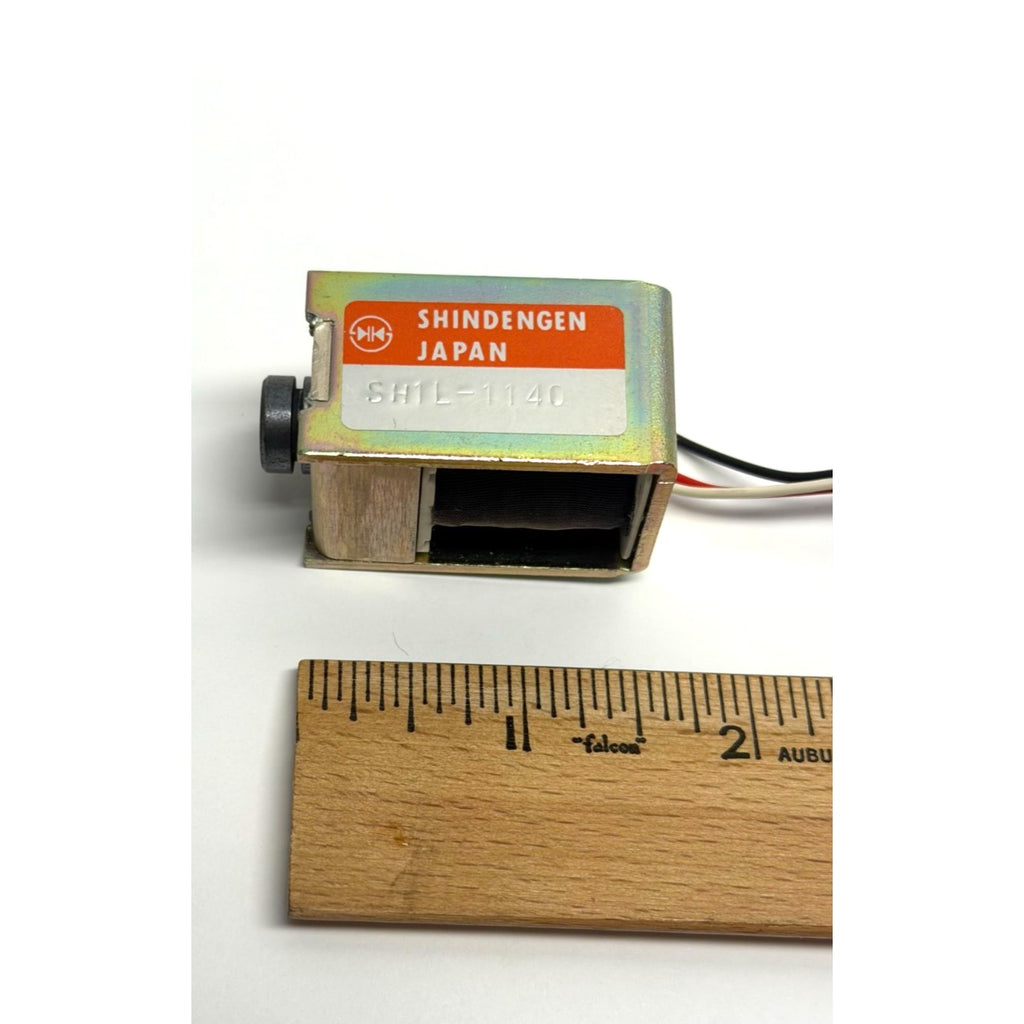 Vtg Shindengen SML-1140 Permanent Magnet Solenoid, Self-Holding, Japan-Made