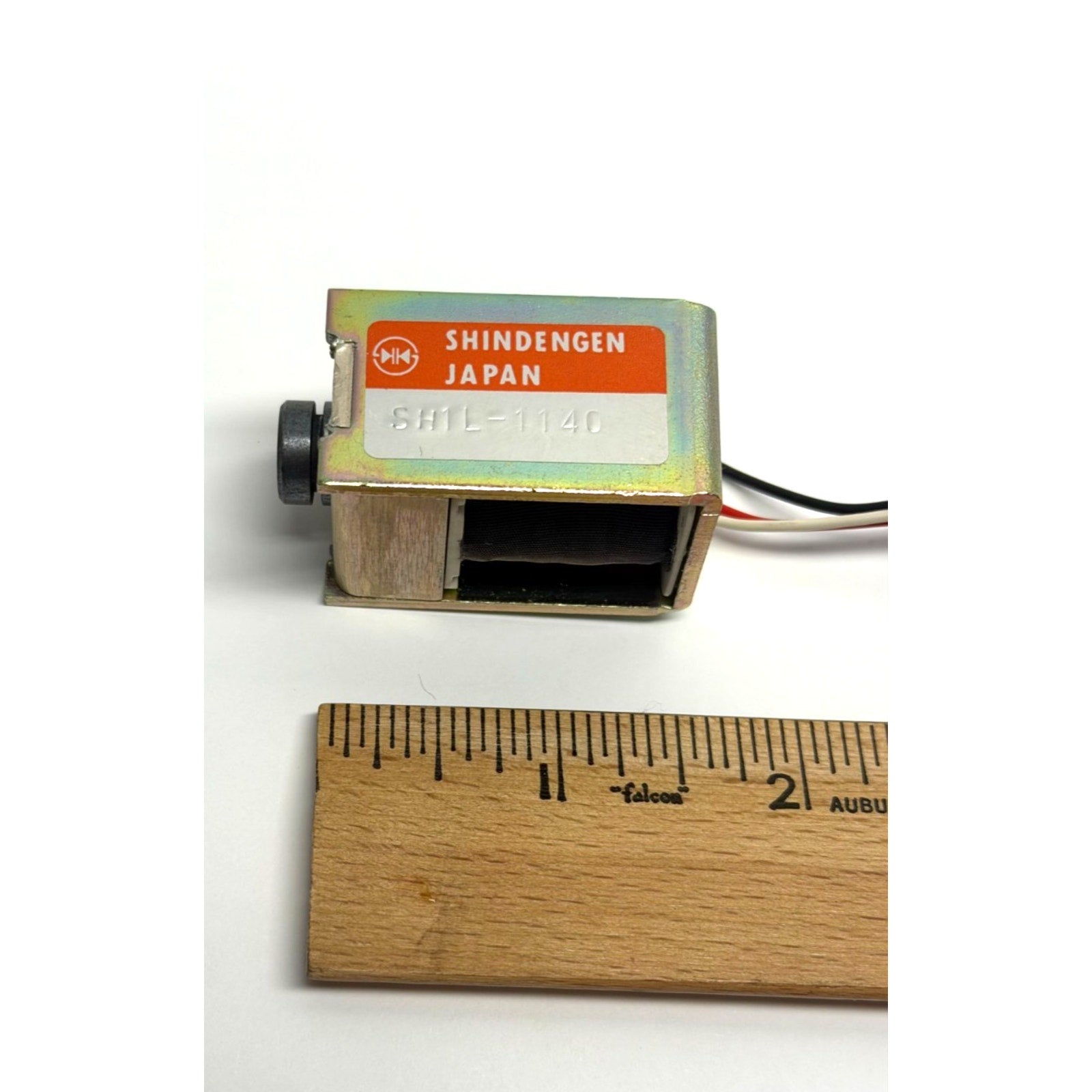 Vtg Shindengen SML-1140 Permanent Magnet Solenoid, Self-Holding, Japan-Made