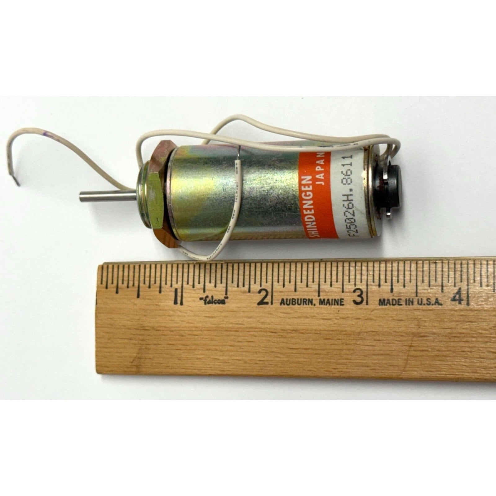 Vintage Shindengen Solenoid F25026H Series Made in Japan