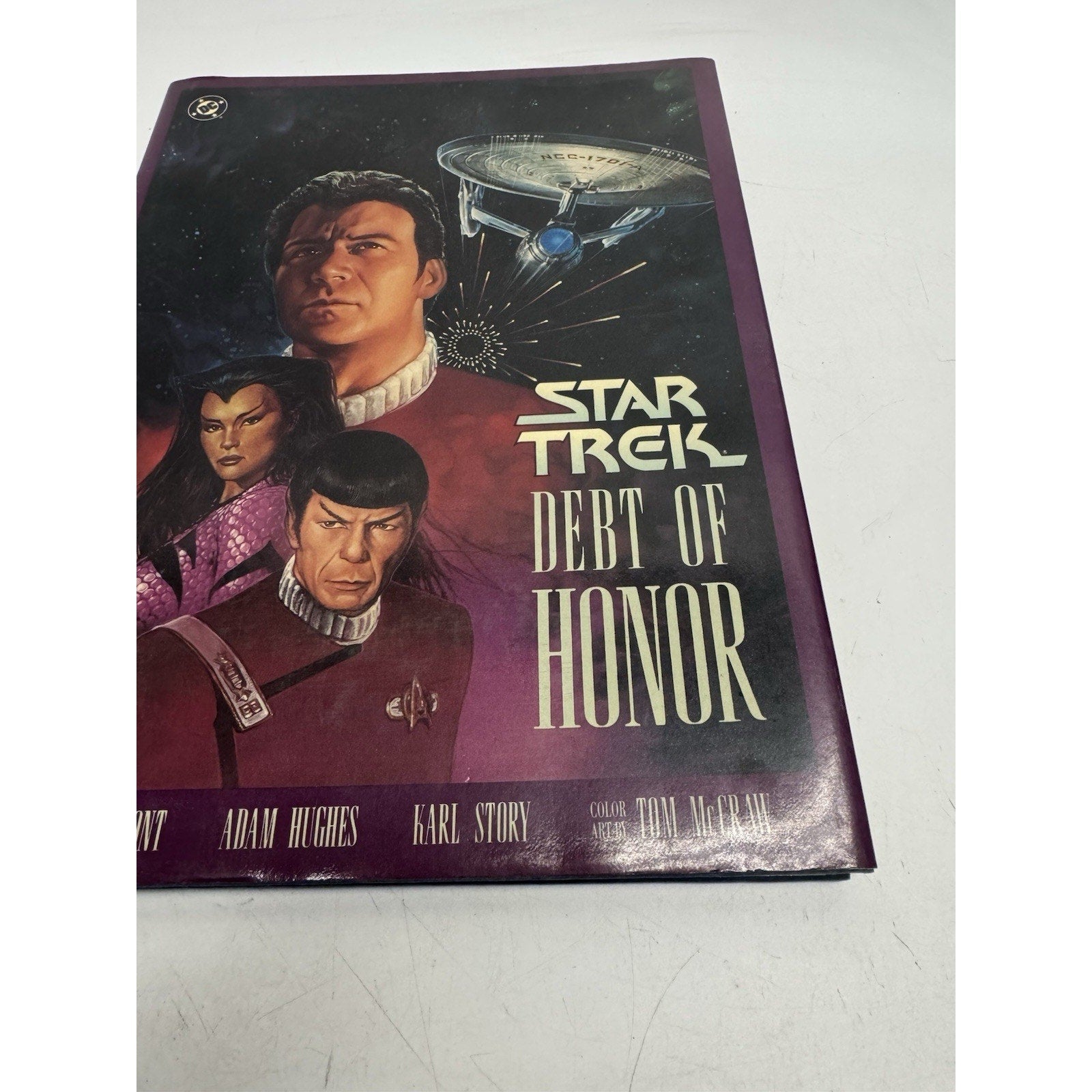 VINTAGE Star Trek Debt of Honor DC Hardcover Chris Claremont Adam Hughes