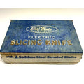 Vintage NOS Electric Slicing Carving Knife Dry-Harbor Chef Mate 7001