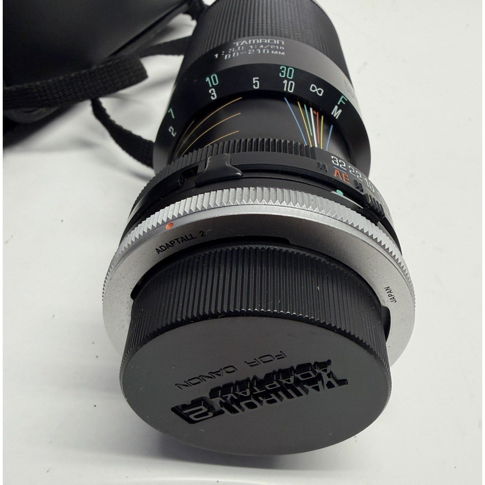 Vintage Tamron 80-210mm f/3.8-4 CF Tele-Macro Zoom Adaptall-2 Lens Model 103A
