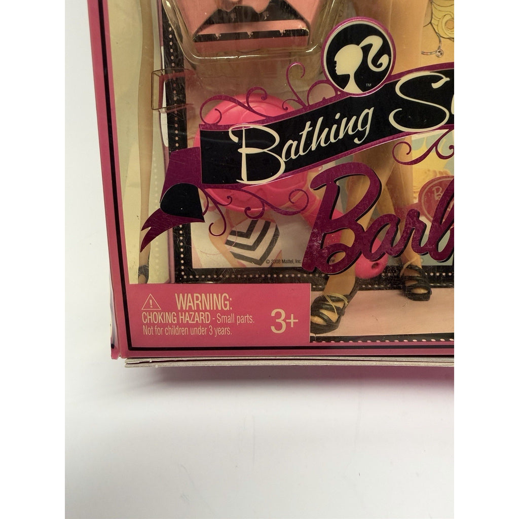 VINTAGE Bathing Suit Barbie -Then and Now 1959 - 50th Anniversary Doll Mattel