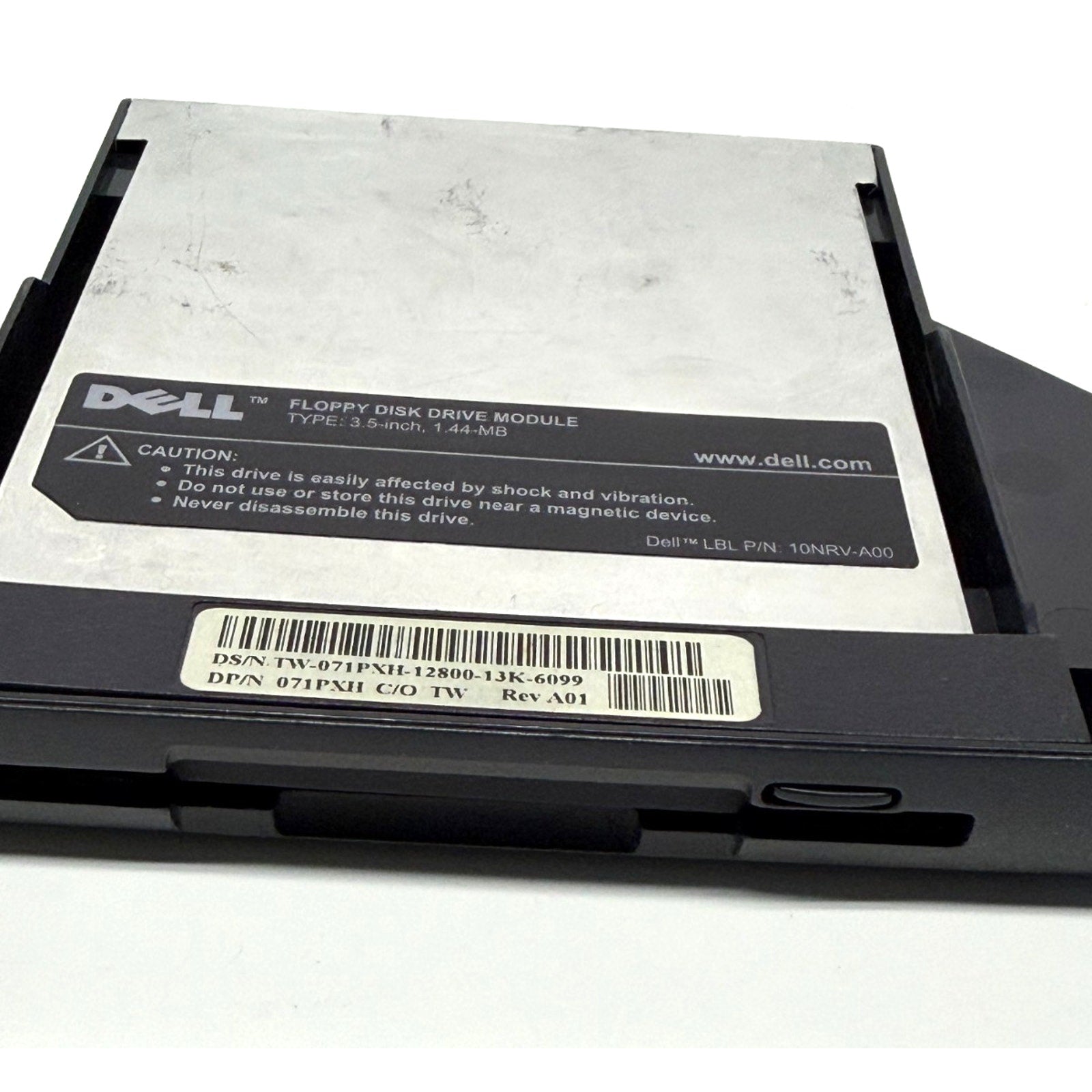Vintage Dell Latitude Inspiron Floppy Disk Drive Module 3.5 ~ 1.44MB 10NRV-A00