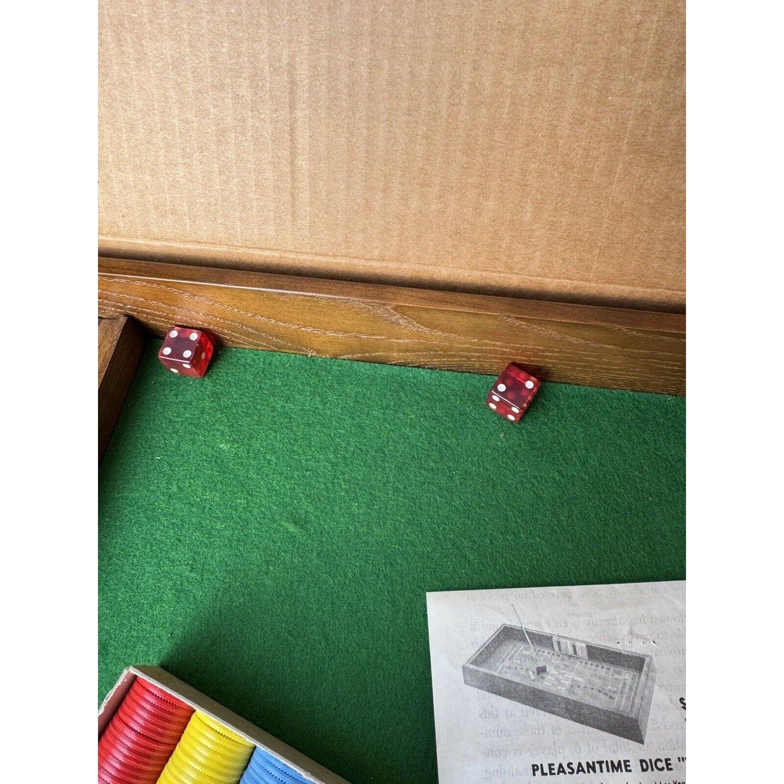 Vintage NOS Pacific Game CANOGA XII Dice Game #4000 Made in USA