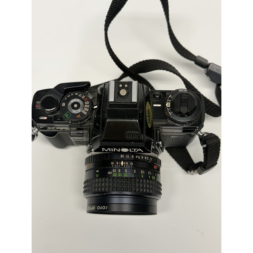VINTAGE Minolta X-700 35mm Film Camera MC ROKKOR-X 50mm f/1.7 Lens